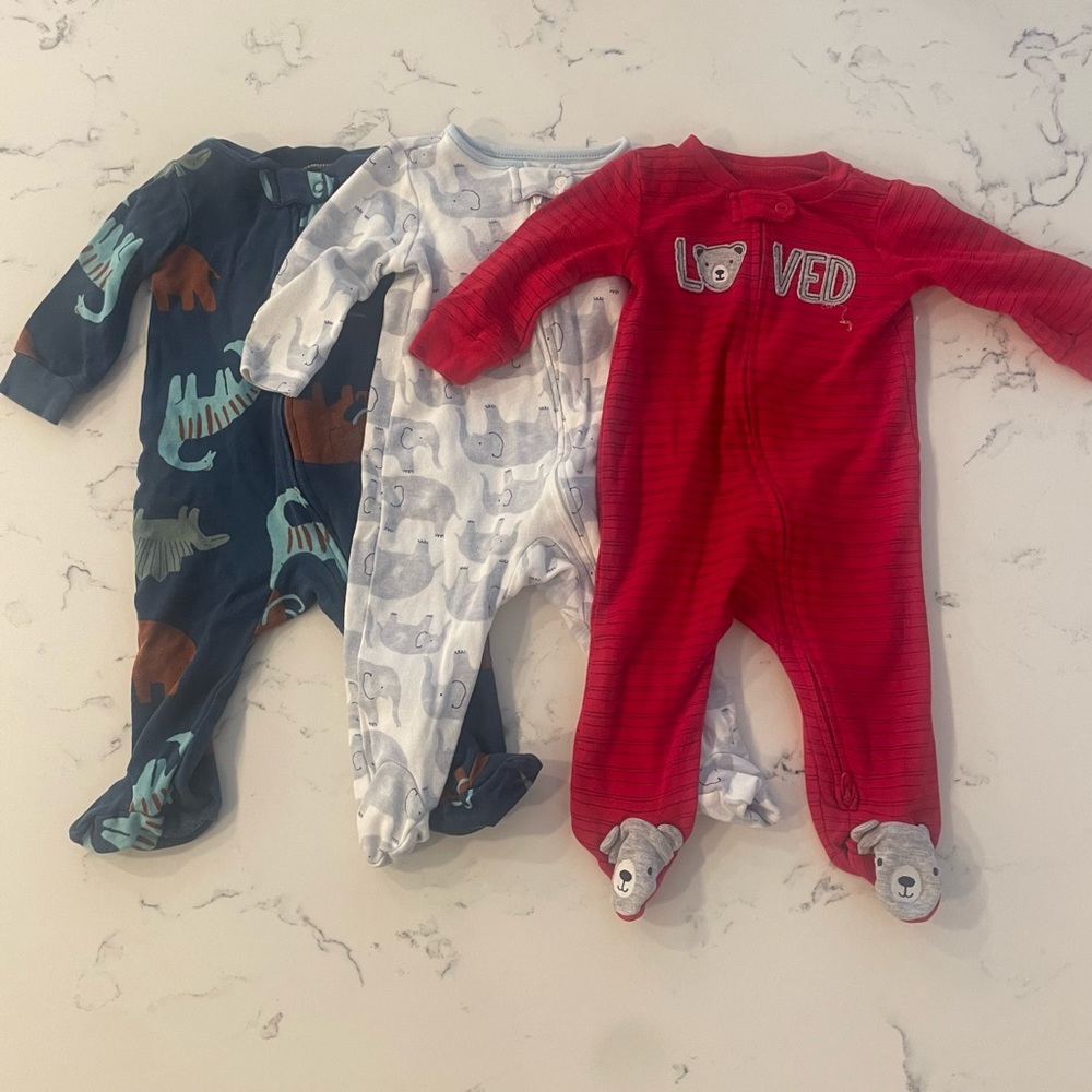 Set of Carter’s 3-6M Onesies